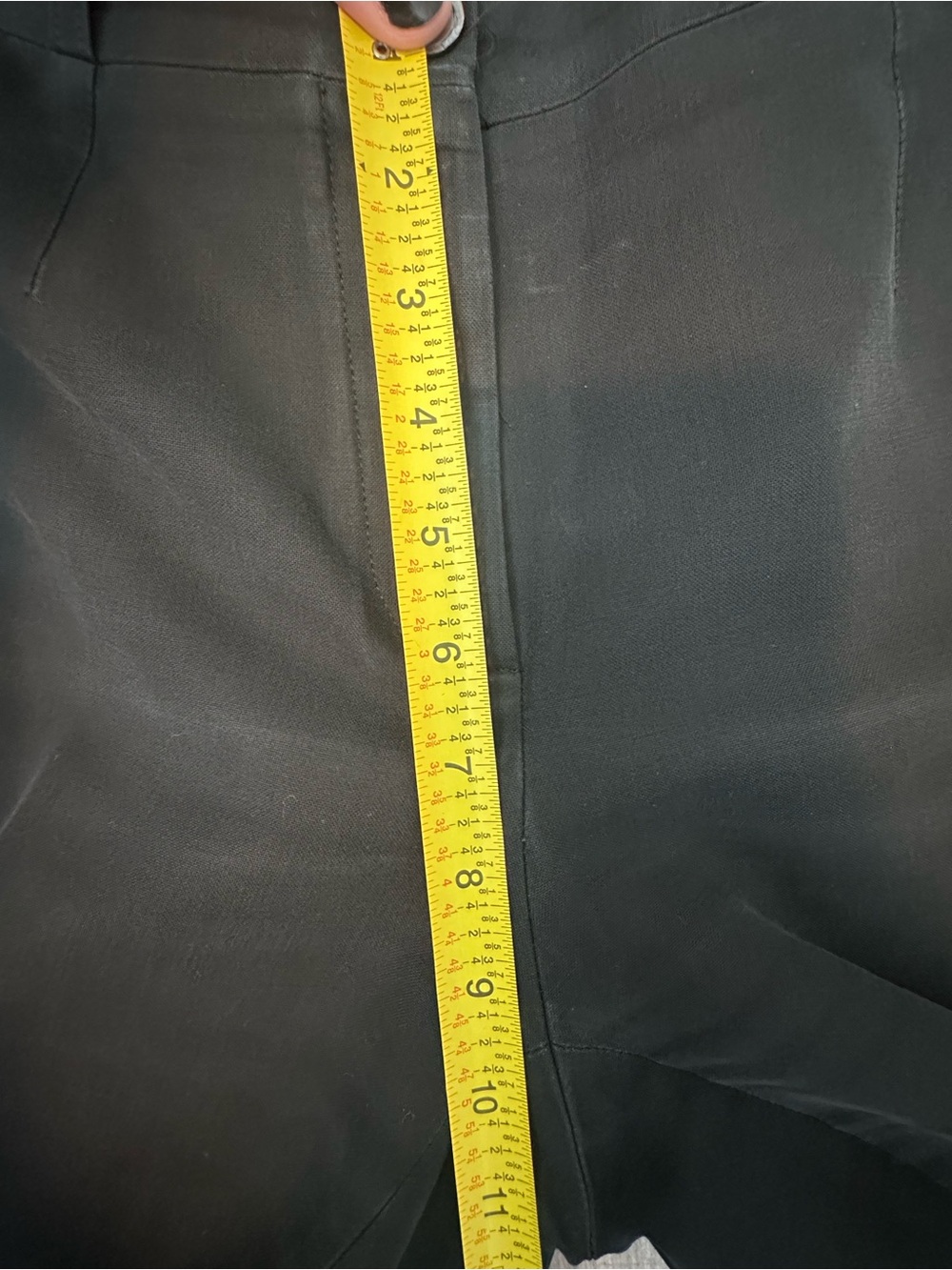 Celine Paris Black Cigarette Trouser Pants Sz 40 - Picture 8 of 10